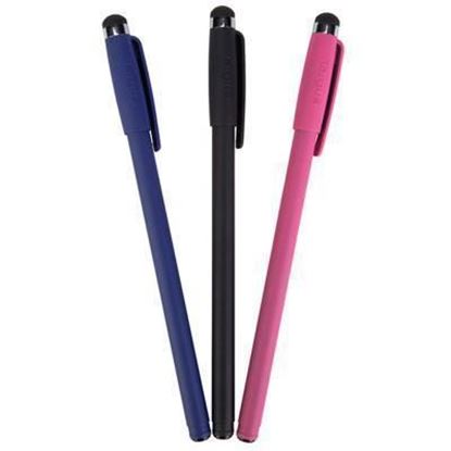 Picture of STYLUS & PEN (3-PACK) (BLACK/BLUE/RED)