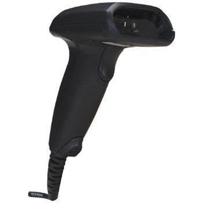 Picture of LONG RANGE CCD BARCODE SCANNER 1D 260 MM SCAN DEPTH USB BLACK BARCODE SCANNER