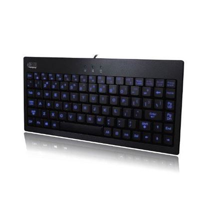 Picture of ADESSO SLIMTOUCH 110 - 3-COLOR ILLUMINATED MINI KEYBOARD