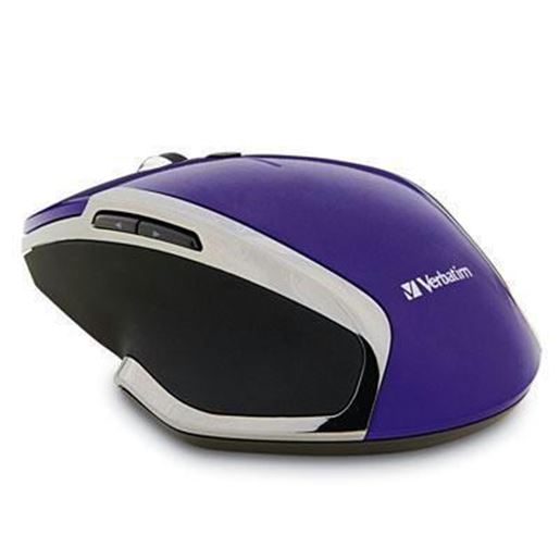 图片 WIRELESS NOTEBOOK 6-BUTTON DELUXE BLUE LED MOUSE - PURPLE