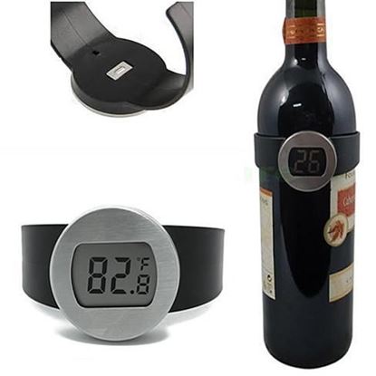 Image de Wine Bottle Thermometer - Serve your wine at its perfect temp