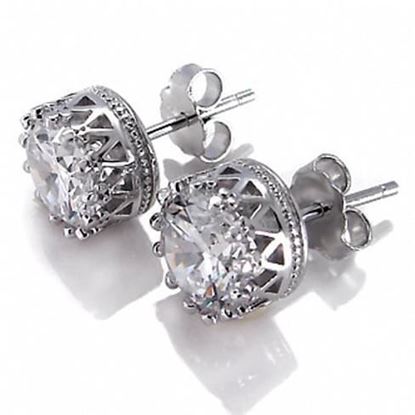 Picture of Crown Jewels Earring all set in Sterling Silver