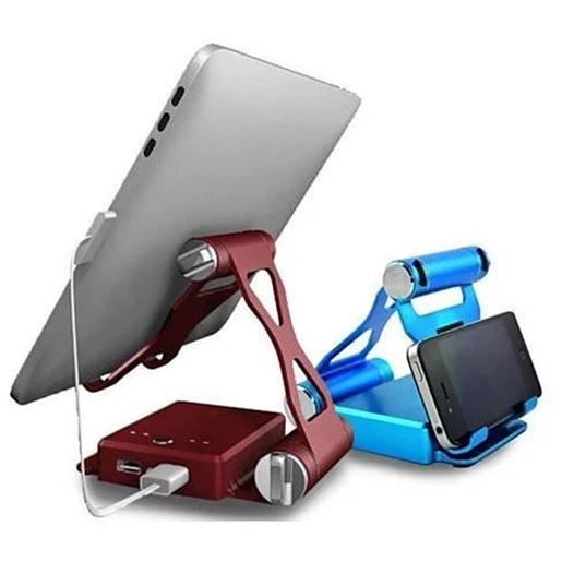 Picture of Podium Style Stand With Extended Battery Up To 200% For iPad, iPhone And Other Smart Gadgets