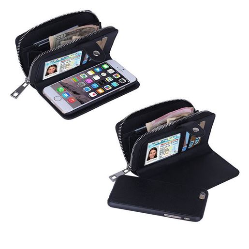 Picture of iPhone 6/6 Plus Clutch Purse with Detachable Phone Case