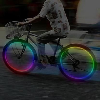 Picture of MULTI LED Bike Wheel Lights also for cars and Motorcycle