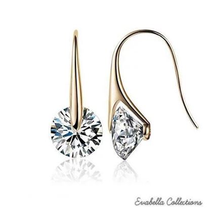 Picture of BOUTIQUE DIAMONDS - Charming Swarovski Drop Earrings