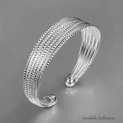 Picture of Alisa Diamond Cut Italian Design Rope Bracelet by Evabella