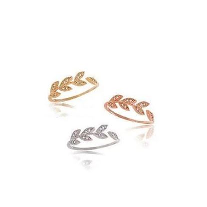 Picture of Vine and Dine Delicate Leaf Ring