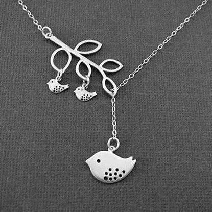 Picture of Blessed Birds On The Branch Necklace