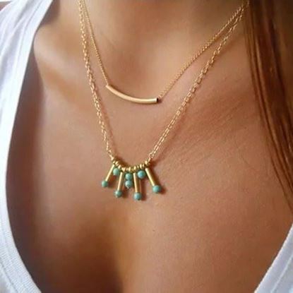 Picture of Turquoise Rain Necklace