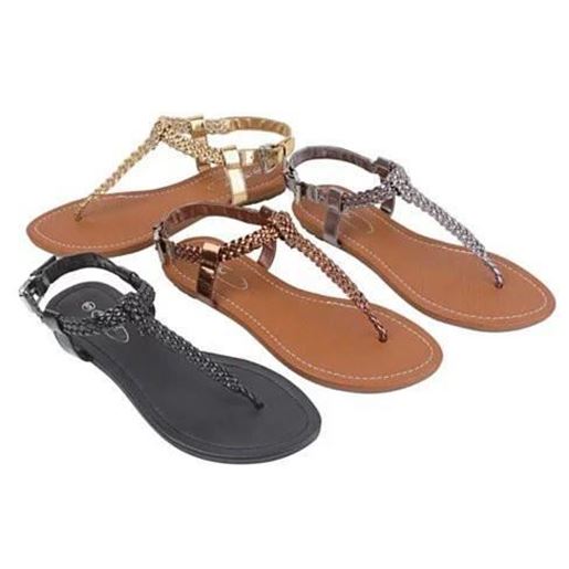 Picture of Greek Chic Knitted Sandals