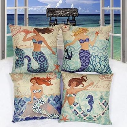 Picture of Moods Of A Mermaid Cushion Covers