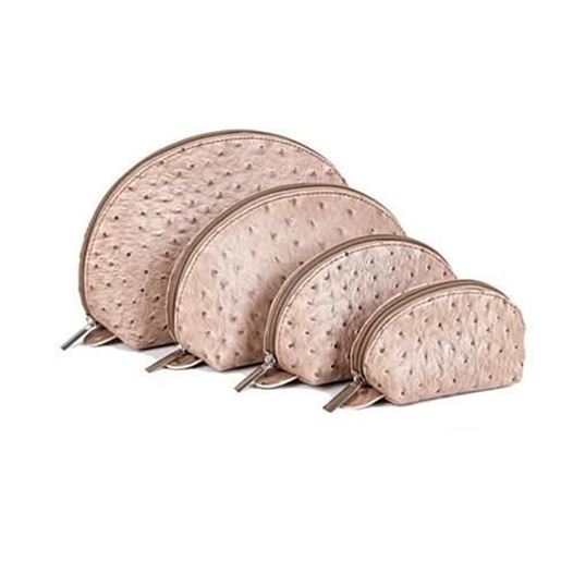 Picture of COSMO Cosmetic Faux Ostrich Cases In Set of 4