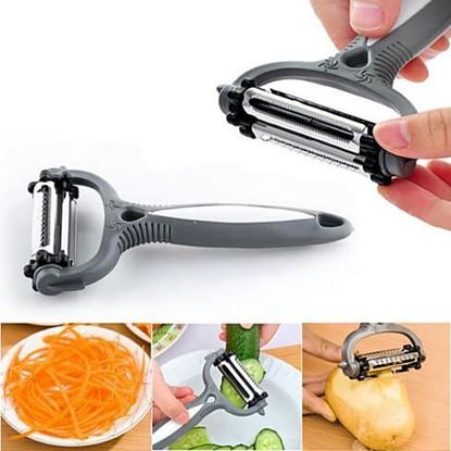 Picture of Quick Prep 3 in 1 Veggie Peeler, Slicer & Shredder