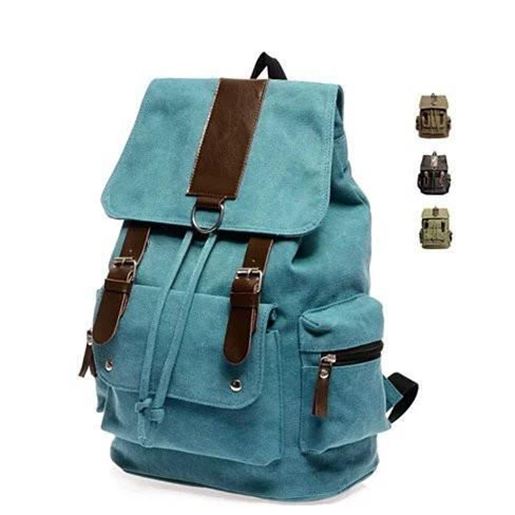 Picture of Back to Campus Canvas Backpack - 4 Colors!