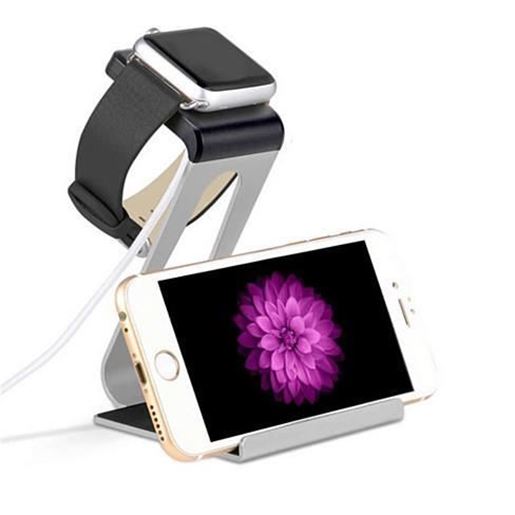 Picture of Apple iWatch and iPhone a Dual Charging Stand