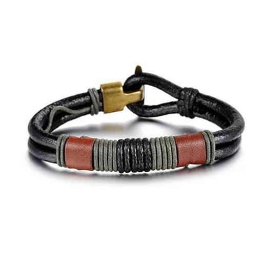 Picture of RODEO Olive Genuine Leather Bracelet