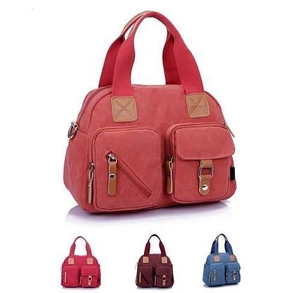 Picture of Savvy Cargo mini Canvas Bag by Journey Collection