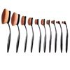 Picture of Beauty Experts Set of 10 Oval Beauty Brushes