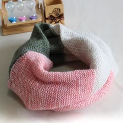 Picture of Awesome Hues TRI Color Infinity Scarves