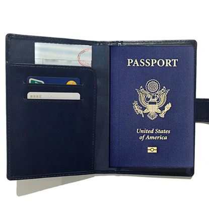 Picture of Passport Wallet with RFID Safe Lock