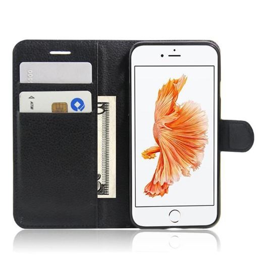 Picture of iPhone Solid Case with Wallet And Stand