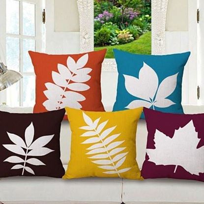 Picture of Foliage Love Autumn And Spring Leaf Cushion Covers