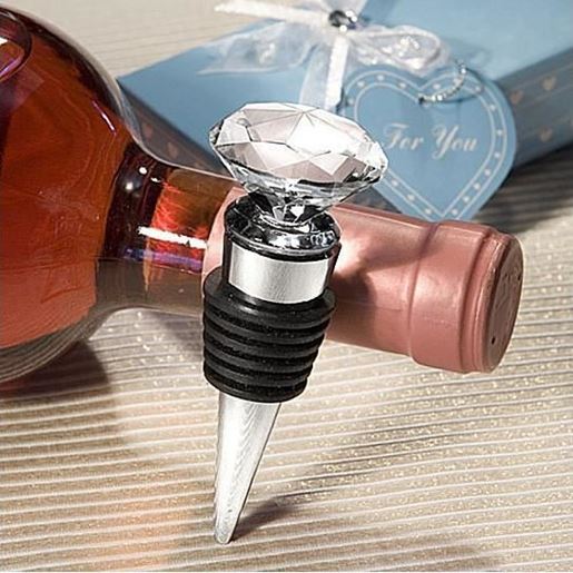 图片 Wine And Shine Diamond Wine Stopper