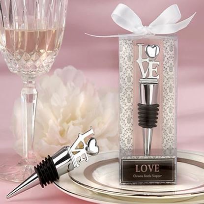 Picture of Love Wine Wine Stopper