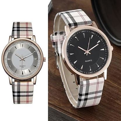 Picture of Londonite Watch With Plaid Band Time To Be Playful