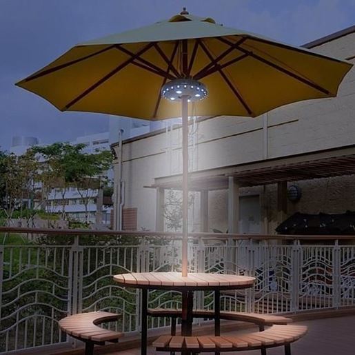 Picture of UFO 360 Patio Umbrella Light with 28 LED Ring