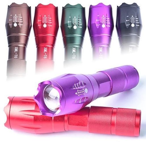 Picture of Grab-N-Go Zoomable Focusing Flashlight In 5 Colors