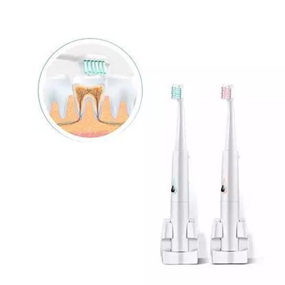 Picture of Ultrasonic Electro Toothbrush With Two Additional Brush Heads