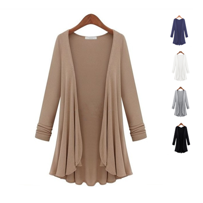 Picture of Lux Drapes Classic Cardigans In 5 Colors