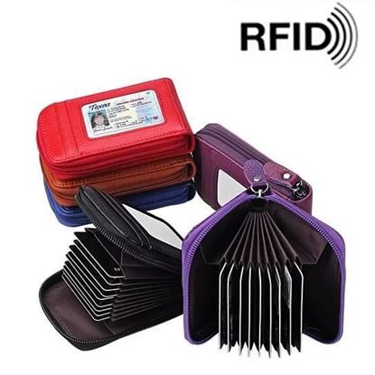 Picture of Zip Vault RFID Blocker Card Holder And Wallet HSM