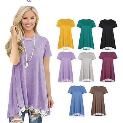Picture of Sea Waves Tunic In 8 Colors