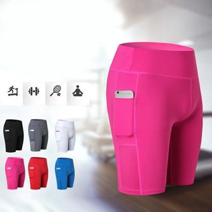 Picture of All Seasons Yoga Shorts Stretchable With Phone Pocket