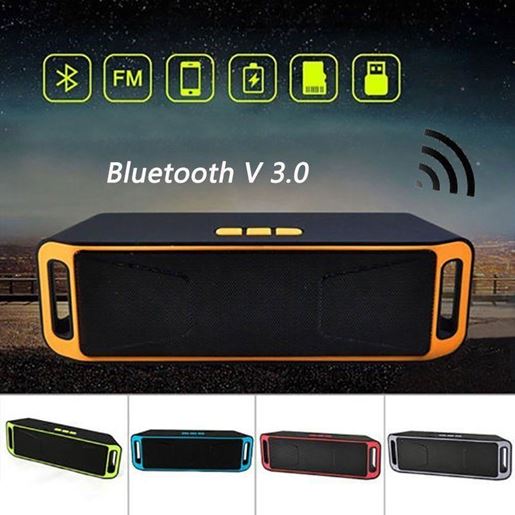 Picture of Tune Thunder Rechargeable Wireless Bluetooth Portable Speaker Outdoor USB/TF/FM Radio Stereo