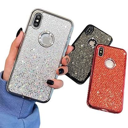 Picture of Krystal iPhone Case Shimmery And Shiny In  3 Colors