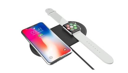 Изображение 2 in 1 Wireless Charger for iPhone and iWatch