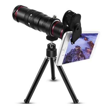 Изображение Zoomba Zoom-able 4K HD Telescopic Lens 18X With Tripod