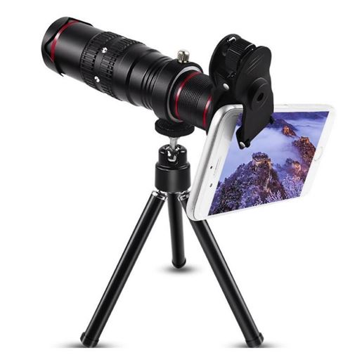 Image sur Zoomba Zoom-able 4K HD Telescopic Lens 18X With Tripod