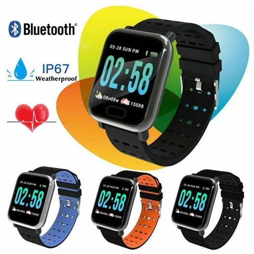 Picture of Mr. Monitor Smart Fit 12 Function Smart Watch Everyday Health Tracker