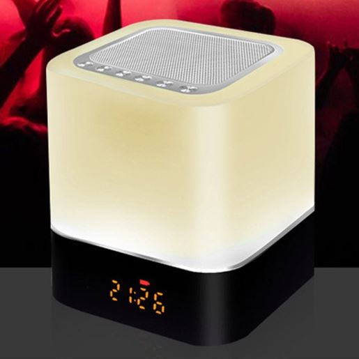 Picture of Sweet Dreams Speakers In 7 Changeable Mood Color Touch Lamp+ Phone Charger