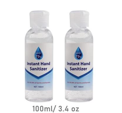 Picture of Insta High-Quality Hand Sanitizer Quick Dry 2/Pack Of 3.4 oz Ea