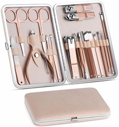 Picture of 18 In 1 Lovely Lady DIY Manicure Pedicure Tool Set