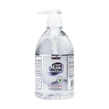 Picture of Advance Sanitizer Pump Bottle 16.9 oz / 500ml  Alcohol Free Made In USA