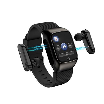 Image de 2 in 1 Compact Smart Fit Watch And Bluetooth Earpods