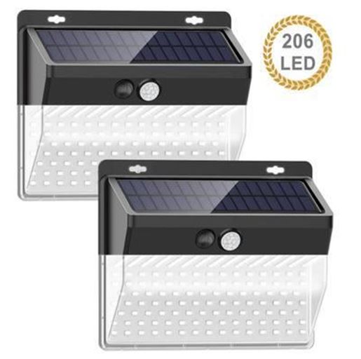 Picture of Lumina 206 LED Cluster Lights With Solar Power And Motion Sensor - 2/pack