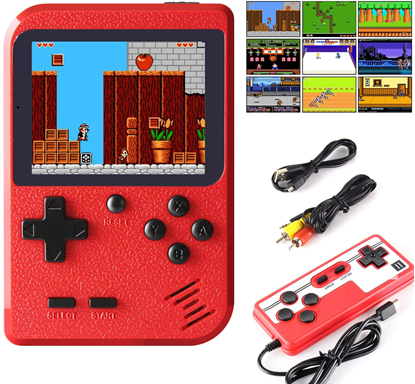 Picture of Portable Game Pad With 400 Games Included + Additional Player Controller